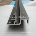 Black Coated Aluminum Profile Holes Drilling